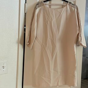 Zara cream dress